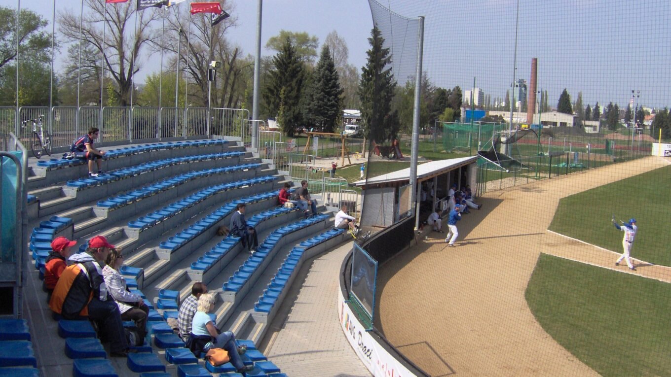 Baseball stadium in Brno, Czech Republic